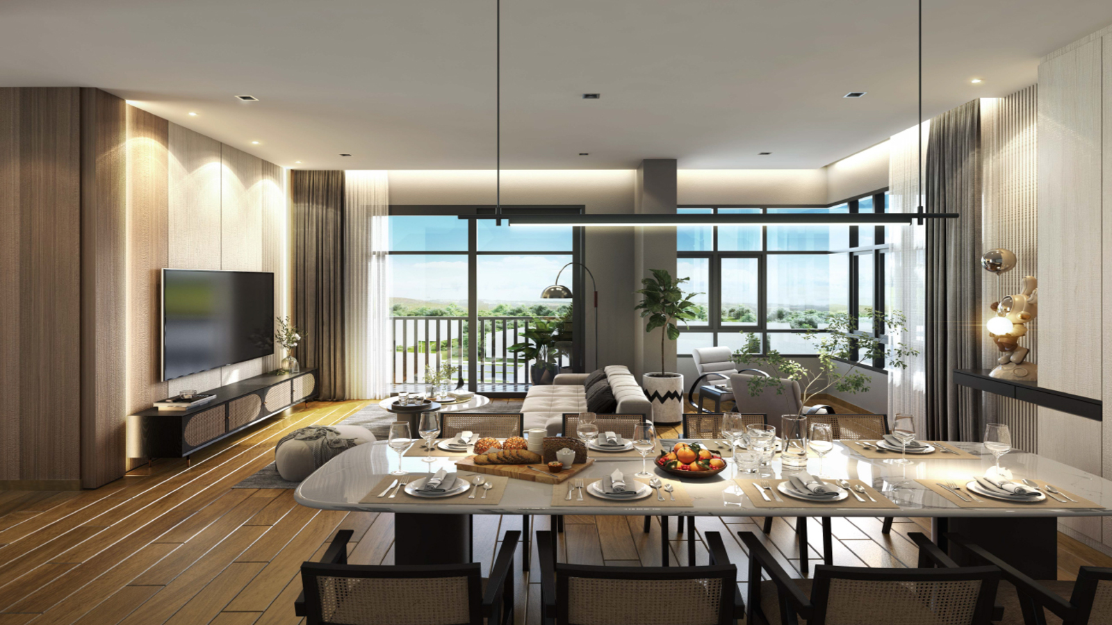 The Corliss Residence interior